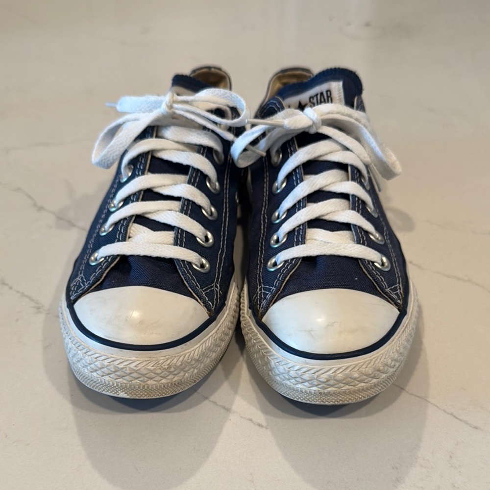 Low top Black and White All Star  canvas Original Converse